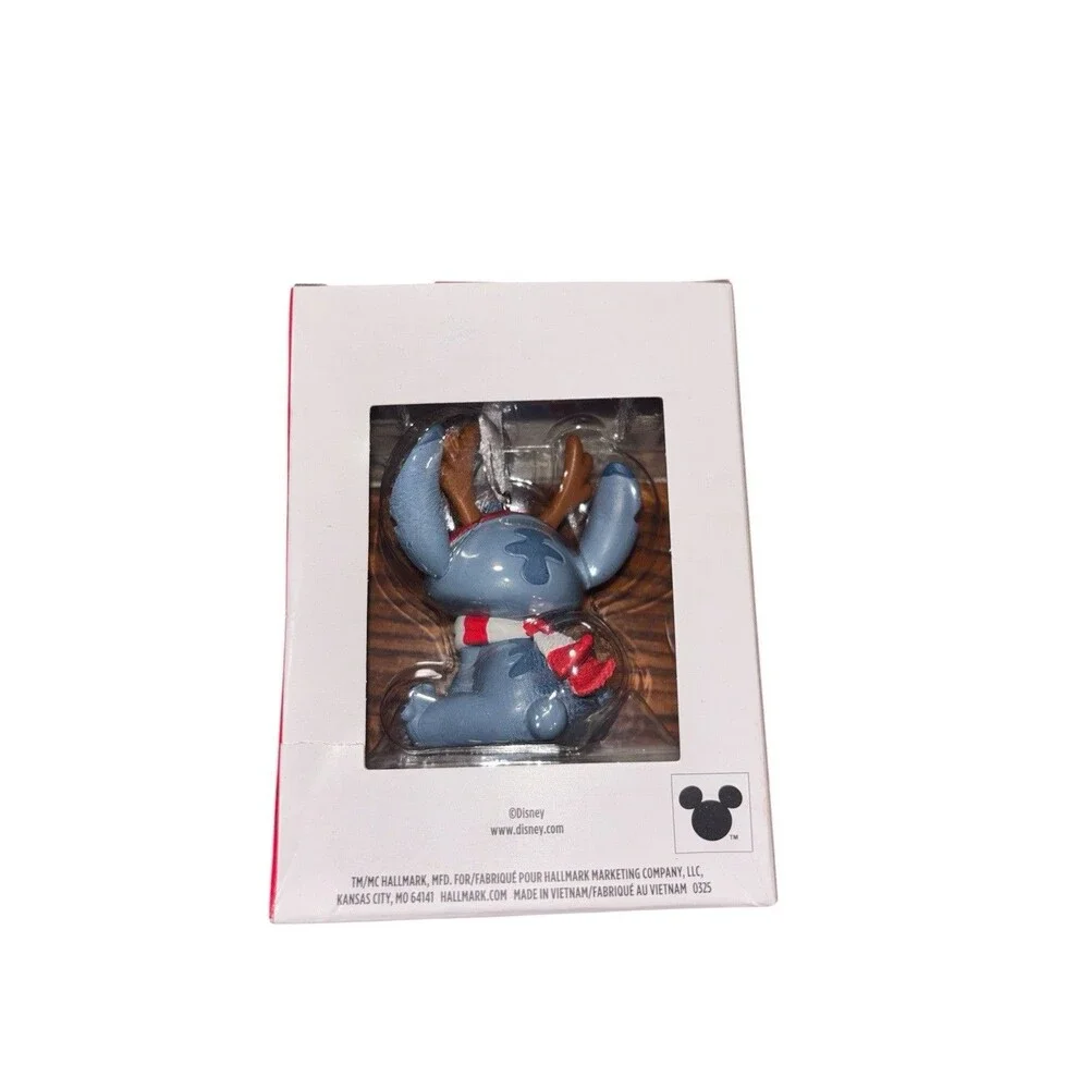 Hallmark Disney Stitch with Antlers Christmas Tree Holiday Ornament *New